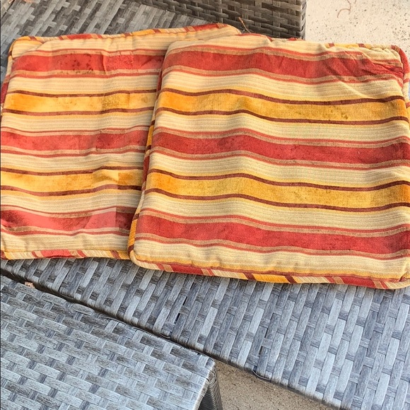 2- Fall Colors Chenille Pillow Covers! - Picture 1 of 3